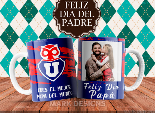 Taza día del padre equipos de Fútbol