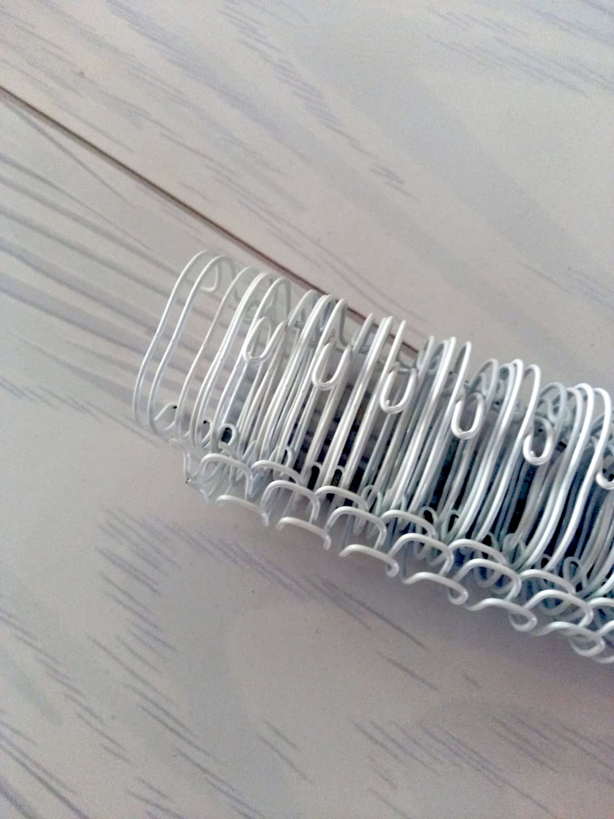 OFERTA Anillo metálico 32 mm - blanco