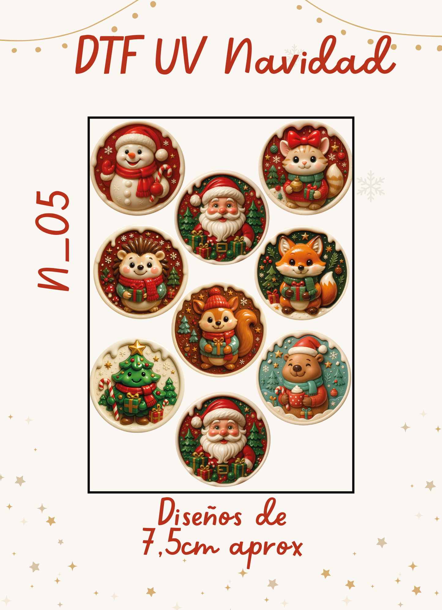 DTF UV NAVIDAD #N_05