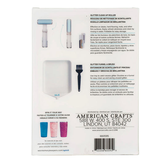 WR – Spin IT Glitter Clean Up Kit / Limpiador de Brillantina