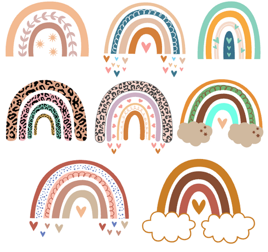 PACK VECTORES RAINBOW