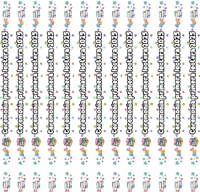 DTF Textil para medallas 03 Primera Lectura