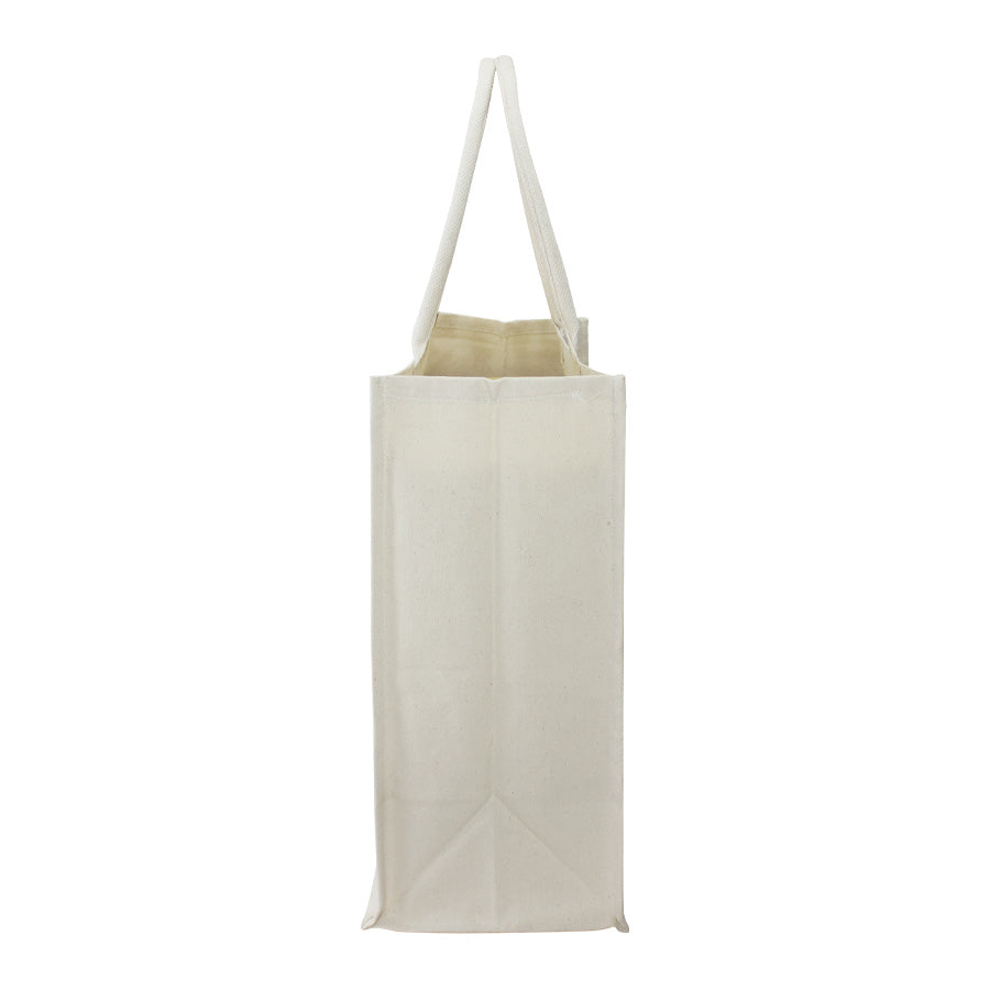 Bolsa grande Algodón manillas redondas 39 x 39 x 19 cm