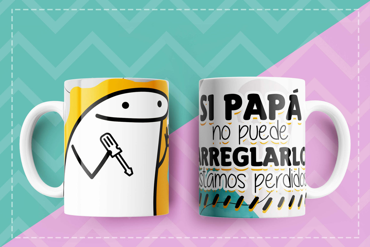 Taza día del padre Flork 2