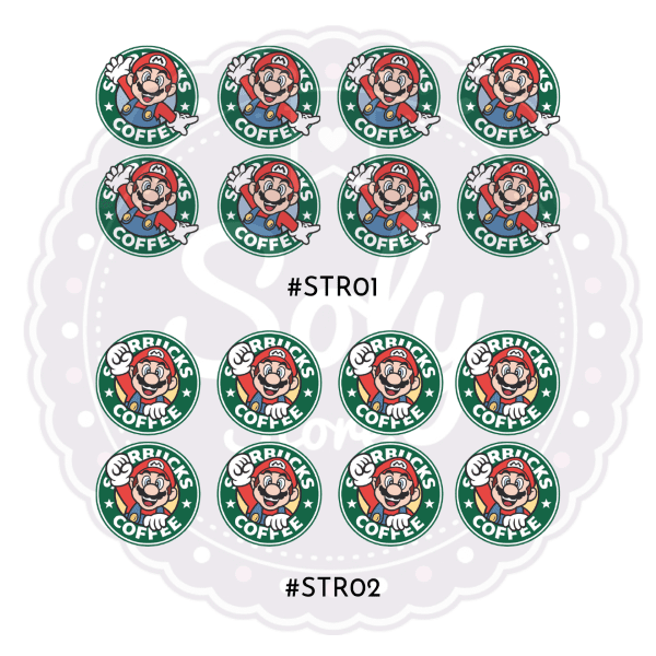 DTF REDONDO PARA VASOS #STR01 AL #STR02