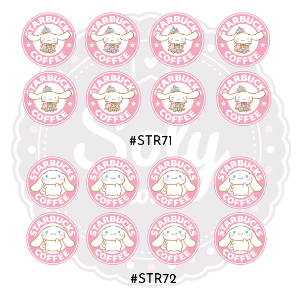 DTF REDONDO PARA VASOS #STR71 AL #STR72