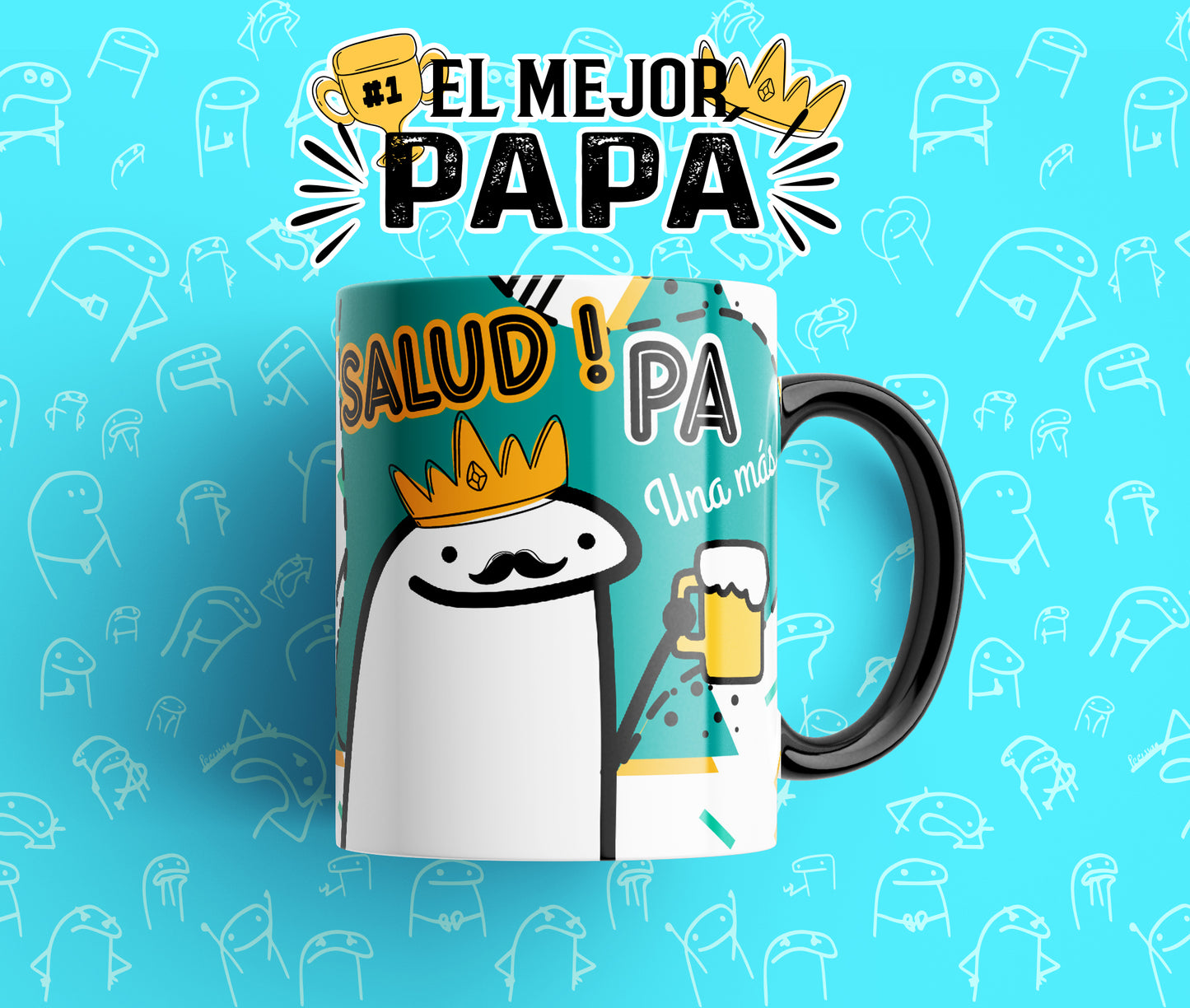 Taza día del padre Flork