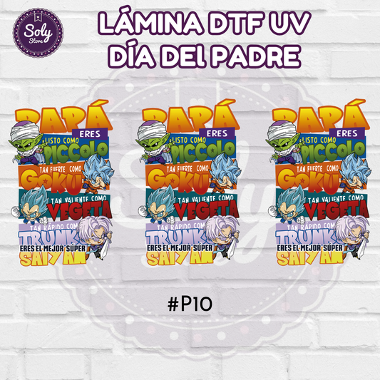 DTF UV DIA DEL PADRE - #P10