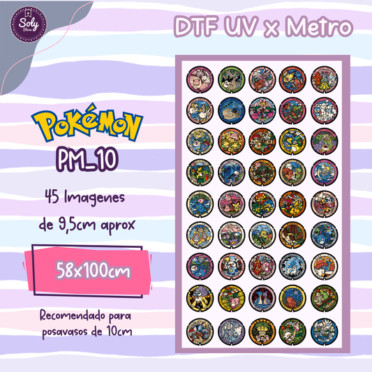 DTF UV x metro DTF UV Manhoru Pokemon PM_10