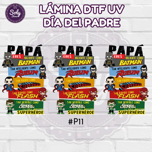 DTF UV DIA DEL PADRE - #P11