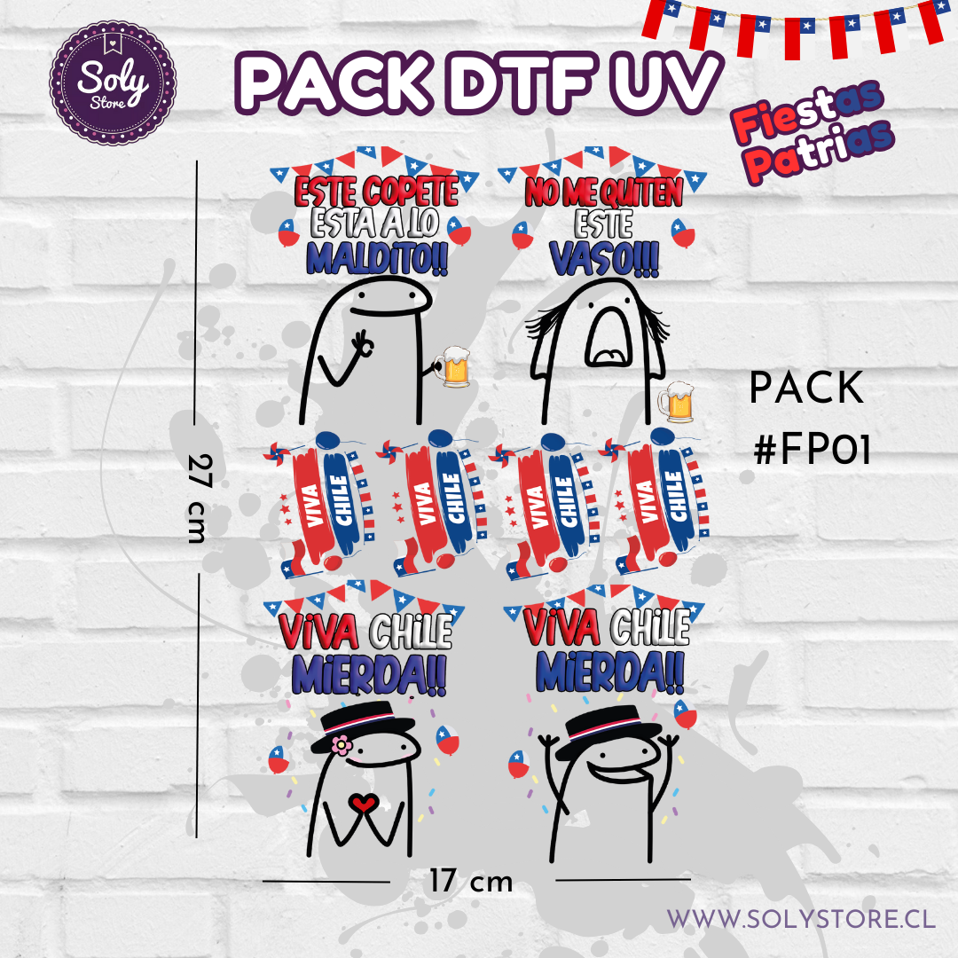 PACK DTF UV FIESTAS PATRIAS #01