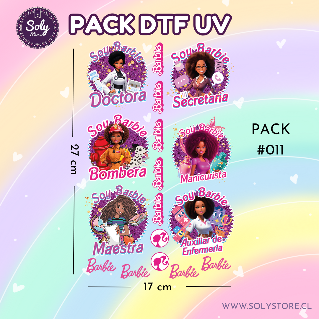 PACK DTF UV - #011