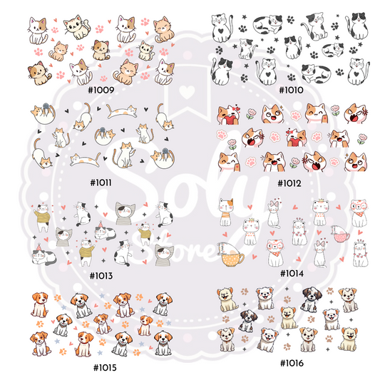 DTF UV #1009 AL #1016