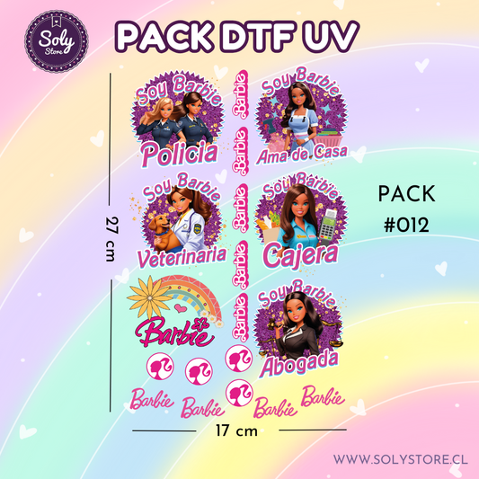 PACK DTF UV - #012