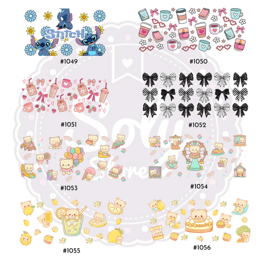 DTF UV #1049 AL #1056