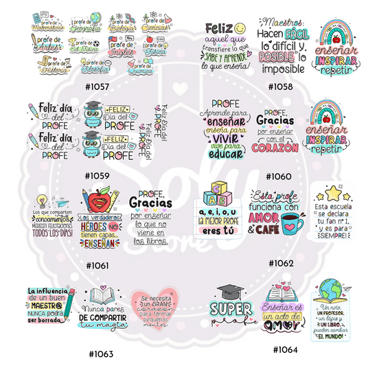 DTF UV #1057 AL #1064