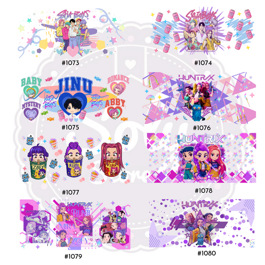 DTF UV #1073 AL #1080