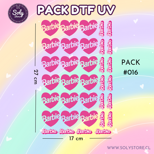 PACK DTF UV - #016