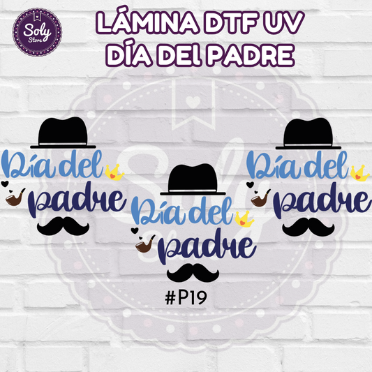 DTF UV DIA DEL PADRE - #P19