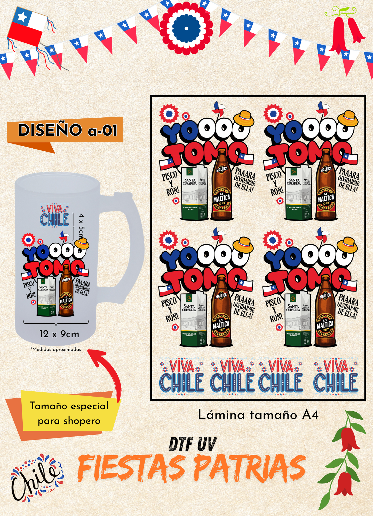 PACK DTF UV PARA FIESTAS PATRIAS #a_01