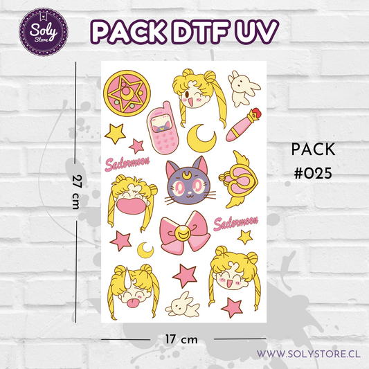 PACK DTF UV - #025