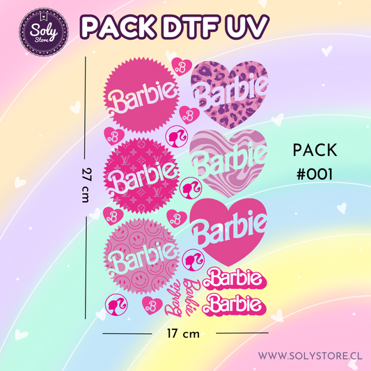 PACK DTF UV - #001