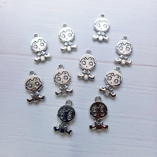 Dije Metálico - Niño #1 (10un)