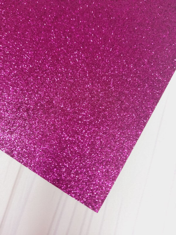 Cartulina Glitter fucsia 280gr 50x70cm