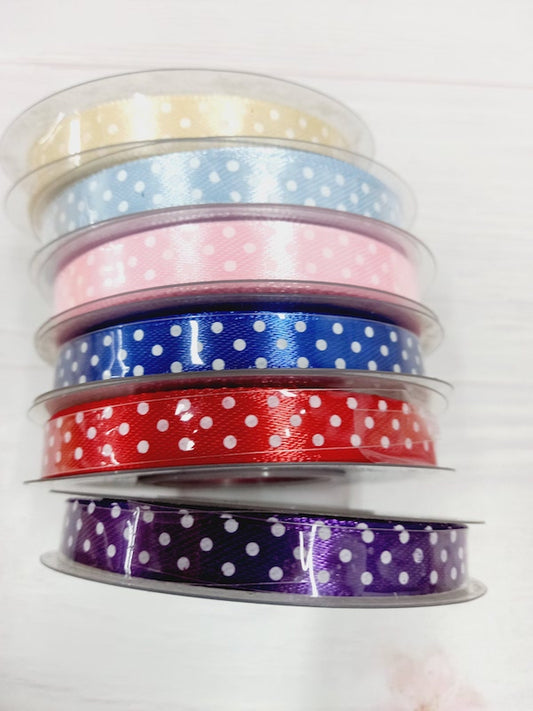 Cinta poliester dot 1cm