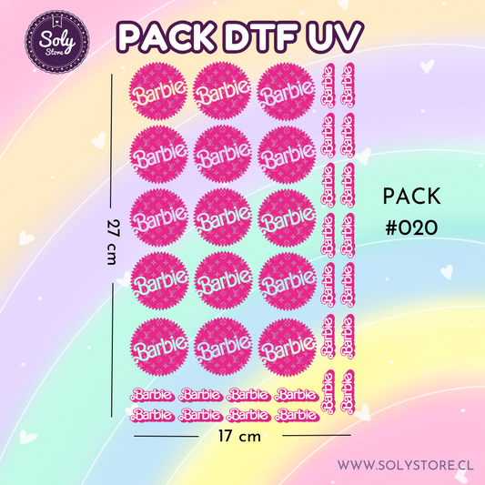 PACK DTF UV - #020