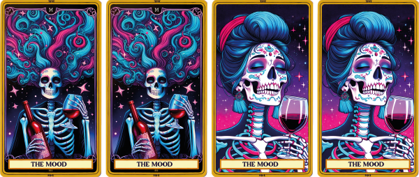 *Archivo Digital* - 44 PNG SARCASTIC TAROT