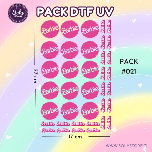 PACK DTF UV - #021