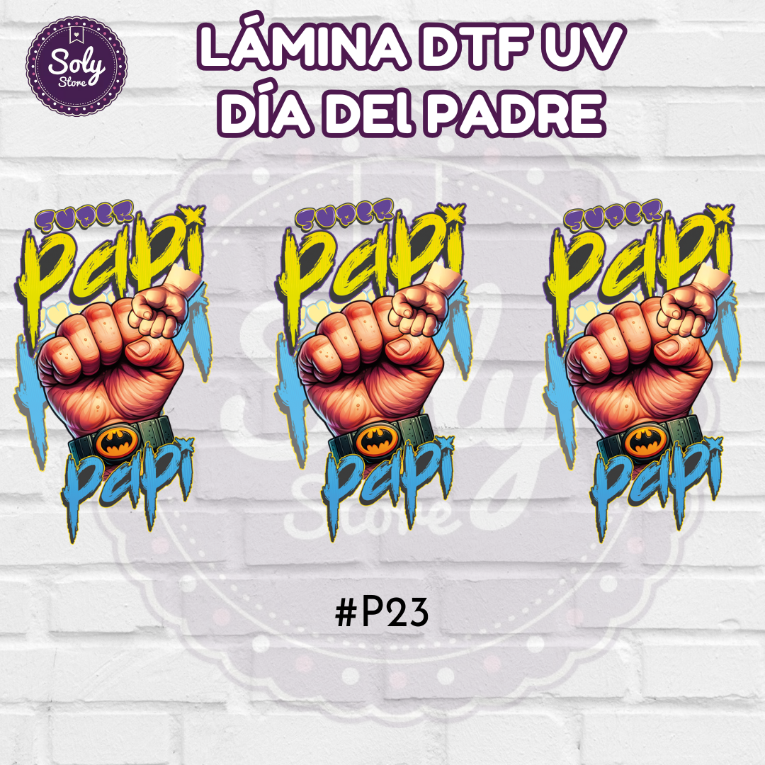 DTF UV DIA DEL PADRE - #P23