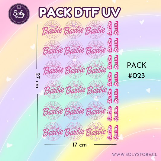 PACK DTF UV - #023