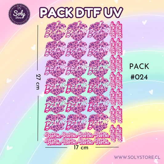 PACK DTF UV - #024