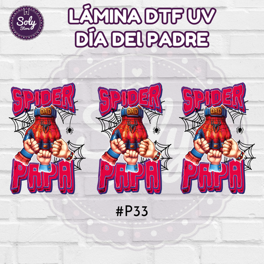 DTF UV DIA DEL PADRE - #P33