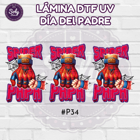 DTF UV DIA DEL PADRE - #P34