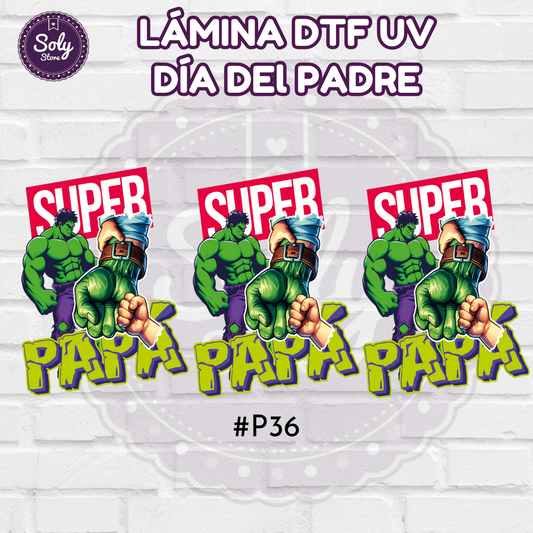 DTF UV DIA DEL PADRE - #P36