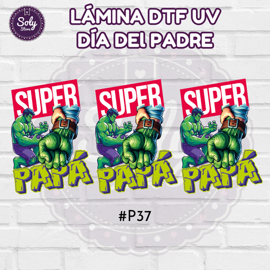 DTF UV DIA DEL PADRE - #P37