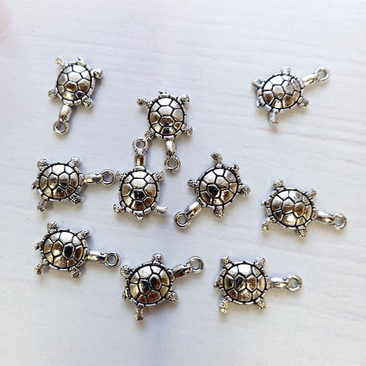 Dije metálico Tortuga #38 (10un)