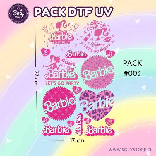 PACK DTF UV - #003