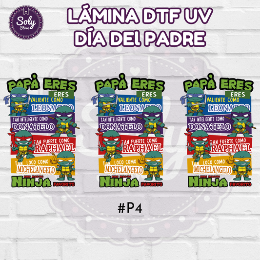 DTF UV DIA DEL PADRE - #P04