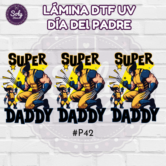 DTF UV DIA DEL PADRE - #P42