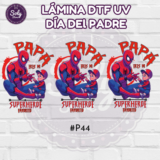 DTF UV DIA DEL PADRE - #P44