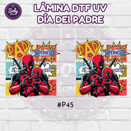 DTF UV DIA DEL PADRE - #P45