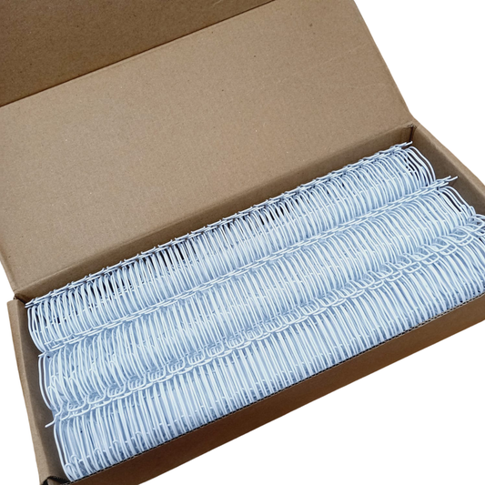 Caja 50 anillos 22mm paso 2:1 - BLANCO