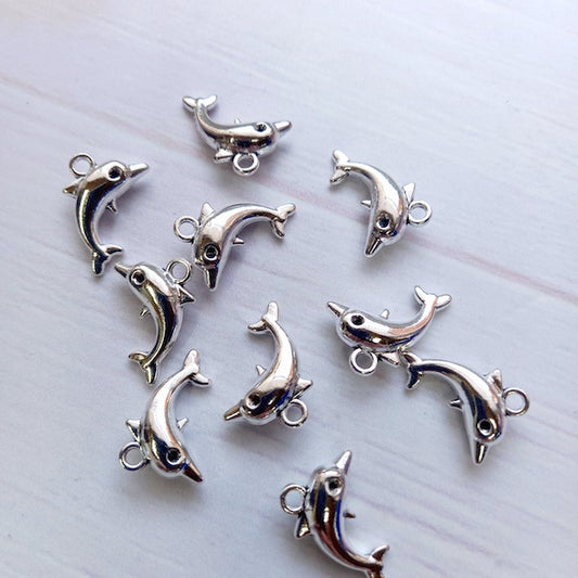 Dije Metálico – Delfín #5 (10un)