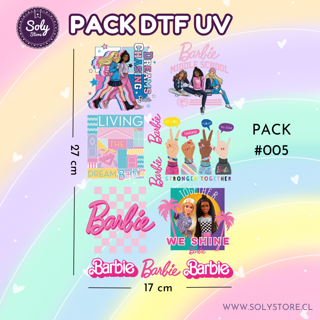 PACK DTF UV - #005