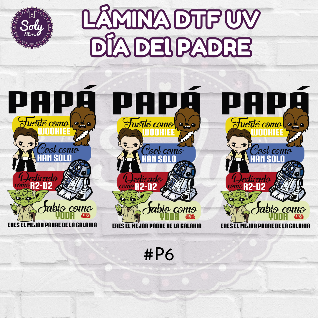 DTF UV DIA DEL PADRE - #P06