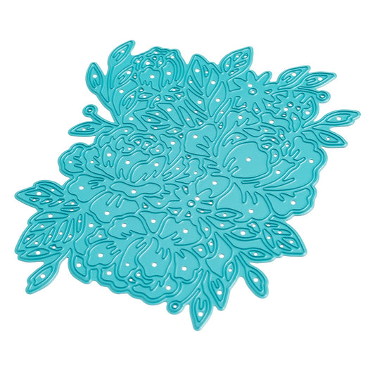 WR - REVOLUTION - DIE - CARD FRONT FLORAL TROQUEL